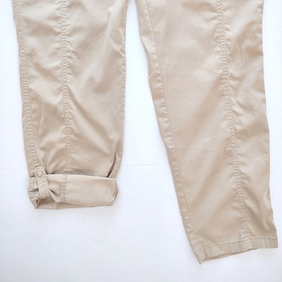Chico's Tan Pants with Adjustable Hem Size 14 - Picture 8 of 13